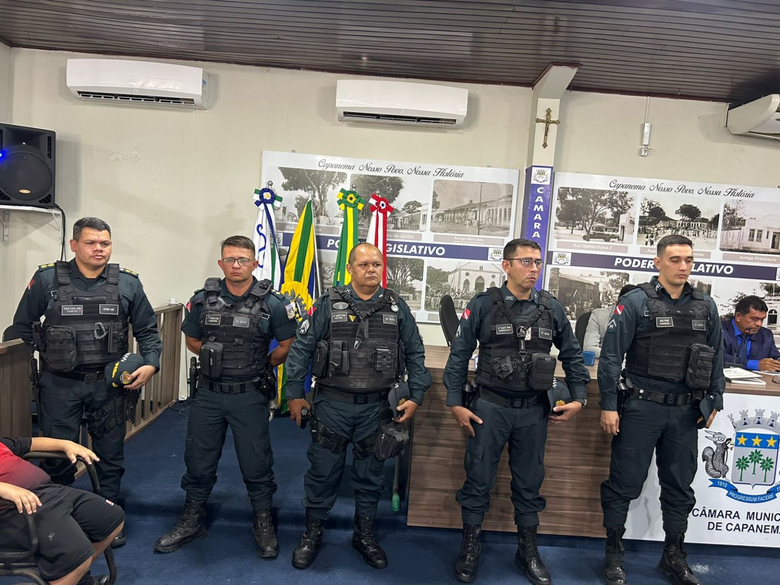 25ª SESSÃO ORDINÁRIA – HOMENAGEM AOS POLICIAIS MILITARES